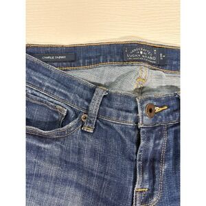 Lucky Brand Charlie Skinny Jeans Womens 2/26 Dark Wash Stretch Denim WC0026